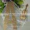 wholsale 1000pcs gold glitter paper number "A" Decor Festive Birthday Party New Year,Christmas ,Cake,Crafts