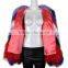 YRFUR YR011 Multi color Latest Fashion Style Top Quality Mongolia Fur Jacket Chic Block Tibet Lamb Fur Garment