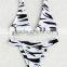Sun Protective Swimwear Banded Cheeky Bikinis Seamless Brazilian Swimsuit