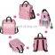 Clips Large Capacity Fit Stroller Baby Waterproof Nylon Diaper Bag Backpack