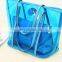 Fashion Woman Sweet Handbag Transparent Beach Bag Shoulder Bags 6 Colors