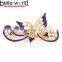 New Designs Butterfly Rhinestone French Hair Barrette Clips