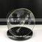 Wholesale High Quality Decoration Glass Bulbs Black Bottom Wooden Base Dome