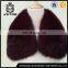 Factory Dyed Blue Fox Collar Real Fur Collars