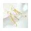 Saudi Gold Silk Thread Earrings Latest Designs of Earrings