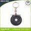Custom Fashion Souvenir Keychain Models,Best Quality Plastic tyre shaped Soft Pvc Keychain