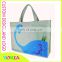 customized cotton canvas shopping tote bag with zipper