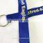 Various styles factory directly woven lanyards with logo custom