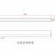 LED Glass Clip for 8mm thickness glass