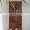 Laser cut corten steel garden gate