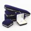 Wholesale Fashionable Luxury Handmade velvet jewelry ring box with custom logo