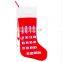 made in China Fashion Felt Advent hanging for christmas wholesale