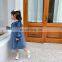 Children's skirts 2020 autumn girls' dresses, western princess dresses, medium and small children's gold velvet skirts