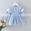 2020 autumn double plaid jacquard baby princess dress