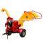 CE approved forestry machinery 20hp gasoline engine pto wood chipper