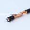 Shielding tinned copper braid RVVP flexible cable  2.5mm 2core electric cable