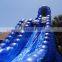 Blue Crush Water Slides 30ft Tall Inflatable Cyclone Twister Slide With Pool