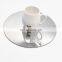 Mirror Glass Charger Plates With Decorative Beads Around