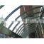 Glass factory bent glass for exterior construction