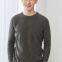 Autumn And Winter New Mens Round-Necked Pure Cashmere Sweater Pullover Knitted Sweater Leisure