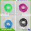 2016 Youngs Silicone bracelet, l cheap colorful transparent silicone bracelet