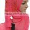 PR017 Popular handmade beading superb muslim scarf