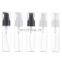 Wholesale Hot sell 1 oz 2 oz 4 oz 5 oz PET plastic spray pump perfume bottles in stock