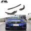 Для BMW 3 Series G20 M-SPORT Передний бамперный кромочный планка из углепластика 2019 - 2020 годов