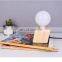 Tonghua Vintage Wood Base LED Filament Light Home Decor Table Lamp E26 E27 Bulb Socket Retro Bedroom Desk Reading Light