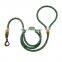 New design fashion durable multi color soft and comfortable lead for dog walking with safe hook dog leash