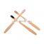 custom logo eco-friendly organic natural medium bristle bamboo charcoal toothbrush