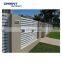 Factory Directly Custom Easy Install Private WPC Aluminum Fence For Garden Slats Panel