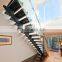 hot dipped galvanized carbon steel new design stair decorative stairs indoor straight staircase