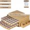 70 Capacity 2-tier Bamboo Coffee Pod Holder Storage Organizer with Drawer for K-Cups Pods Coffee K-cups Pods Organizer