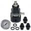 'Custom Logo Service' AN6 High Pressure Universal Adjustable Fuel Pressure Regulator With Gauge