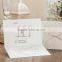 2016 Awsome Folder Laser Cut Sleeve Wedding Invitation Card with Knotbow