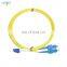 SC/UPC-SC/UPC duplex fiber optic cable patch cord connectors single mode G652D/G657A for optical fiber system