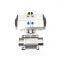 SS pneumatic actuated clamp three piece ball valve