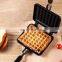 Kitchen Cooking Cast Iron Waffle Pan for Stove