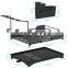 Dish Drying Rack, Kitchen Small Dish Drainer, Durable Stainless Steel Dish Rack with Wine Glass Rack and Drainboard