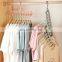 9 Holes Drying Rack Foldable Plastic Multifunctional Rotating Clothes Hanger