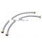 Length Optional Stainless Steel Flexible Braided Metal Hose For Wash Basin