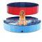 Lightweight Durable Base Custom Logo Plastic Pet Bath Water Portable 160cm Paddling Foldable Dog Pool