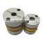 Coupling manufacturers supply SG7-8 series double disk flexible coupling aluminum alloy shaft 25mm couplings for servo motor