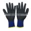 Factory Wholesale 18G Nylon Industrial Construction Knitted PU Coated Protective Hand Safety Work Gloves For Men