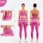 Free Design padded Sexy sports bra Cross Hollow Back Yoga Bra For Pilates Nuls Series