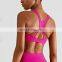 New Design Nude Feeling Sexy Yoga Bra Gym Sports Wear Bra Fitness Yoga Bra Top Fashional Women Crop Top