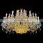 Hotel Large Pendant Lighting Cristal Lustre Maria Theresa Wedding Crystal Chandelier Luxury