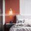 Modern luxury gold alabaster chandeliers for living room bedroom small hanging pendant lamp