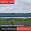 Long service life of river rubber dam, slope type air shield dam factory customized according to demand